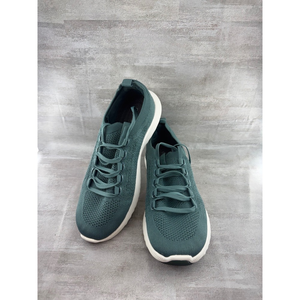 Aetrex Carly Women Teal Green Knit Walking Sneakers AS103W Size 10 US